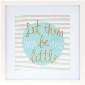Let Them Be Little Framed Wall Decor Home Decoration Gift Keepsake